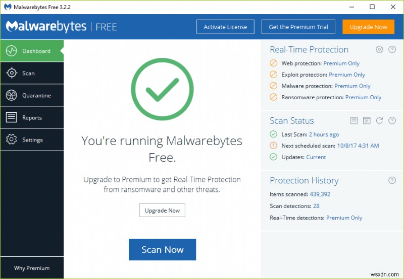 Malwarebytes Anti-Malware를 사용하여 맬웨어를 제거하는 방법 