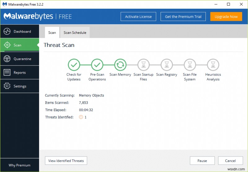 Malwarebytes Anti-Malware를 사용하여 맬웨어를 제거하는 방법 