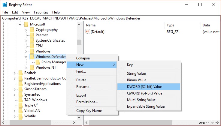 Window Defender 오류 0x800705b4 수정 