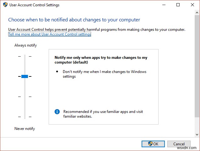 Windows 10에서 이 앱을 열 수 없는 문제 수정 