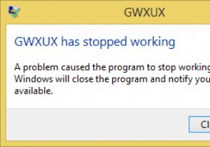 [해결됨] Windows 10에서 GWXUX가 작동을 멈췄습니다 오류 수정하는 방법