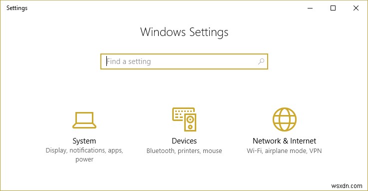Windows 10의 시작 메뉴에서 마우스 스크롤이 작동하지 않는 문제 수정 
