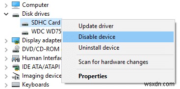 PC에서 SD 카드를 인식하지 못하는 문제 수정 
