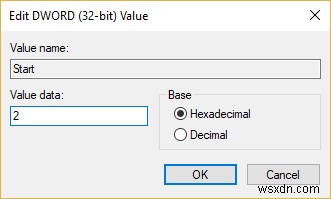 서비스를 시작할 수 없음 Windows Defender 오류 0x80070422 수정 