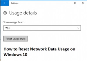 Windows 10 네트워크 데이터 사용량 초기화 방법 총정리 (5가지 방법)