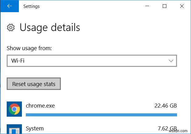 Windows 10에서 네트워크 데이터 사용량 재설정 [가이드] 