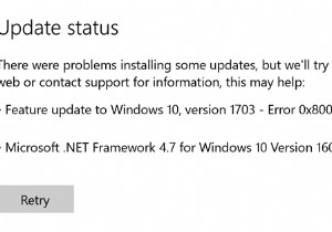 Windows 업데이트 오류 0x8007007e 수정 