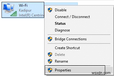 Windows 10에서 WiFi에 DHCP가 활성화되어 있지 않은 문제 수정 