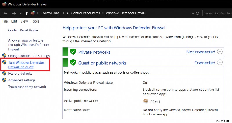 Windows 10에서 WiFi에 DHCP가 활성화되어 있지 않은 문제 수정 