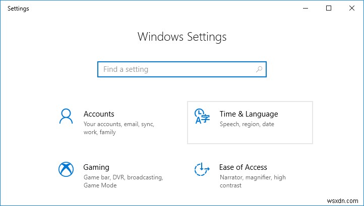 Windows 10 잘못된 시계 시간 문제 수정 