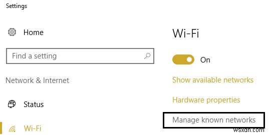 Windows 10에서 WiFi가 자동으로 연결되지 않는 문제 수정 