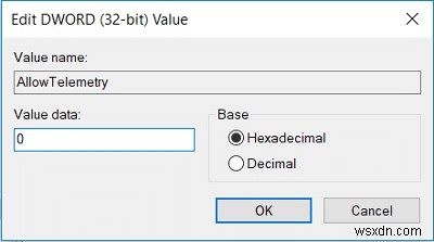 Windows 10에서 데이터 로깅을 비활성화하는 방법 