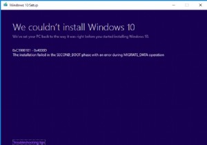 오류 C1900101-4000D와 함께 Windows 10 설치 실패 수정 