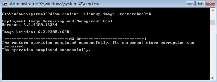 오류 C1900101-4000D와 함께 Windows 10 설치 실패 수정 