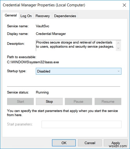 보안 옵션 준비에서 Windows 10이 멈추는 문제 수정 