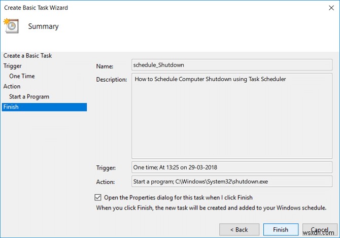 Windows 10 자동 종료를 예약하는 방법 