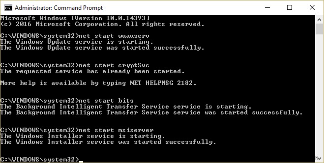 Windows Defender 업데이트가 오류 0x80070643으로 실패하는 문제 수정 