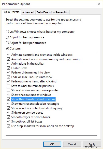 Windows 10에서 썸네일 미리보기가 표시되지 않는 문제 수정