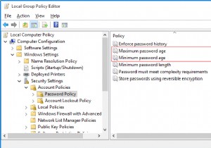 Windows 10 암호 만료 기능 활성화·비활성화 방법 (명령 프롬프트 & 그룹 정책 편집기)