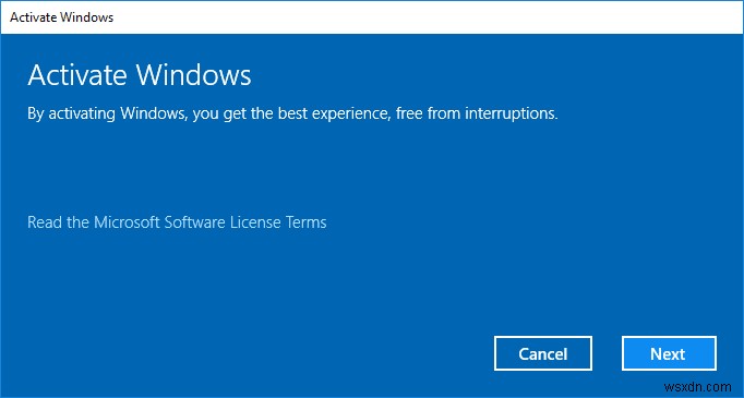 소프트웨어 없이 Windows 10을 정품 인증하는 방법 