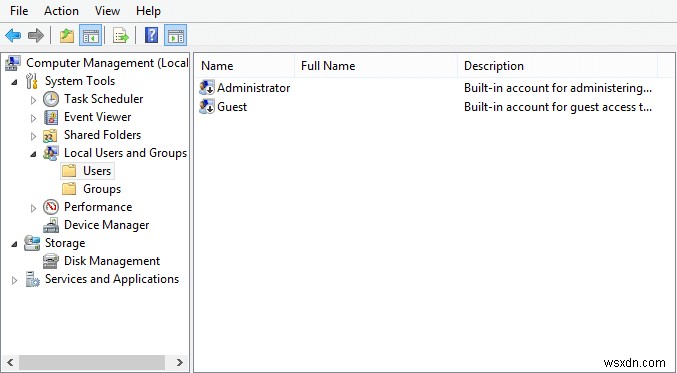 Windows 10에서 기본 제공 관리자 계정 활성화 또는 비활성화 