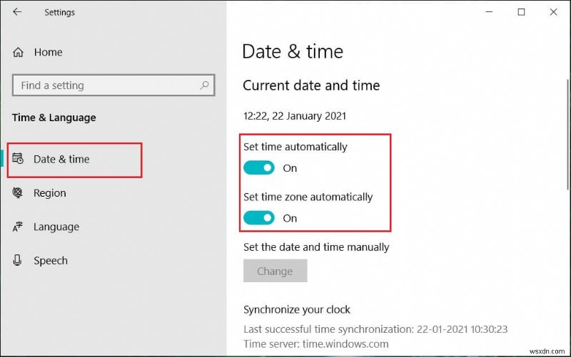 Windows 10에서 날짜 및 시간을 변경하는 4가지 방법 