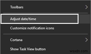 Windows 10에서 날짜 및 시간을 변경하는 4가지 방법 