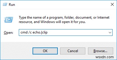Windows 10에서 클립보드를 지우는 바로 가기를 만드는 방법 