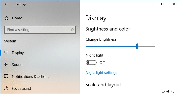 Windows 10에서 화면 밝기를 조정하는 5가지 방법