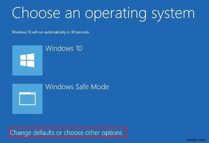 Windows 10에서 기본 운영 체제를 변경하는 방법