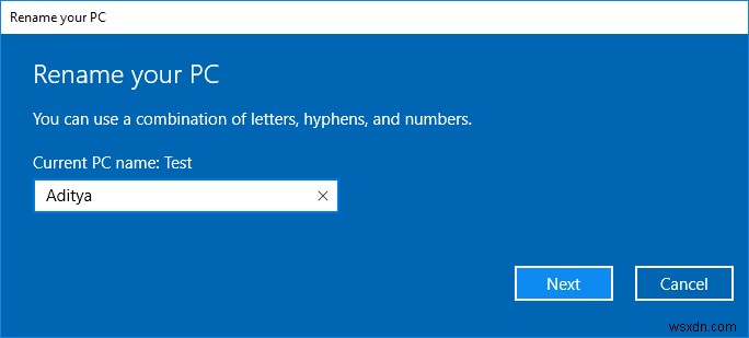 Windows 10에서 컴퓨터 이름을 변경하는 방법 