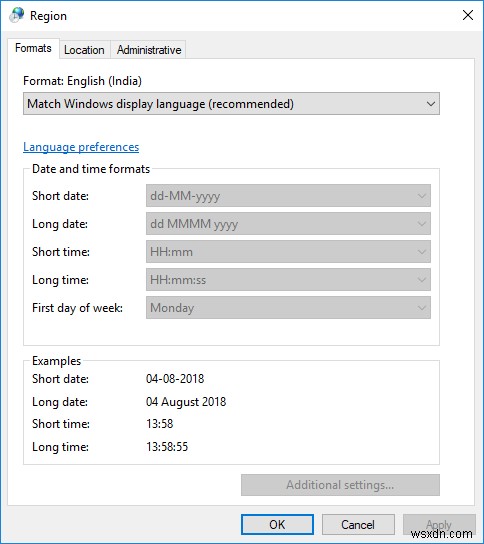 사용자가 Windows 10에서 날짜 및 시간 변경 허용 또는 방지 