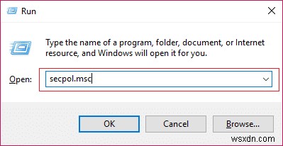 Windows 10에서 보안 로그인 활성화 또는 비활성화 