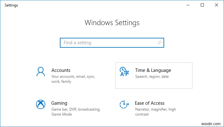 Windows 10에서 국가 또는 지역을 변경하는 방법