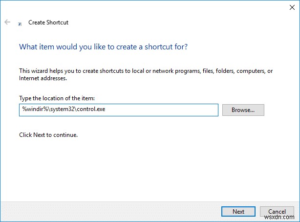 Windows 10의 WinX 메뉴에 제어판 표시 