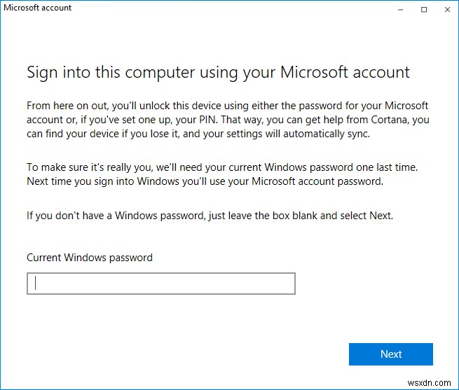 Microsoft 계정을 Windows 10 디지털 라이선스에 연결