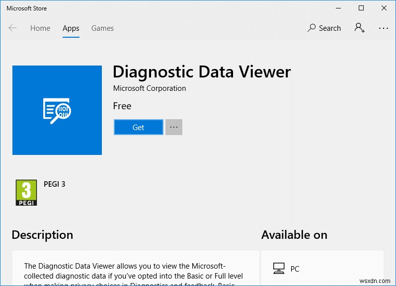 Windows 10에서 진단 데이터 뷰어 활성화 또는 비활성화 
