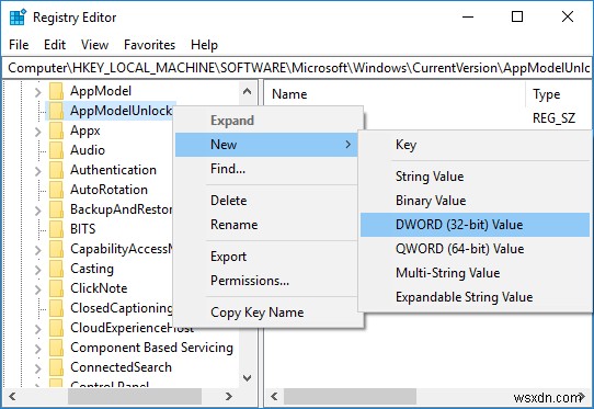 Windows 10에서 개발자 모드 활성화 또는 비활성화 
