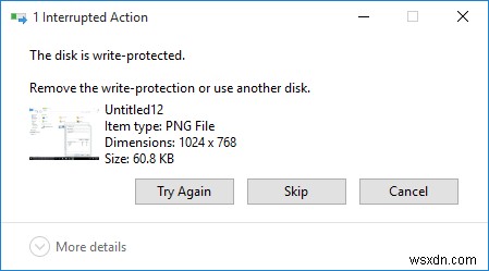 Windows 10에서 디스크에 대한 쓰기 보호 활성화 또는 비활성화
