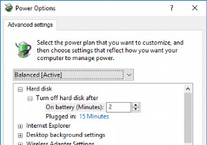 Windows 10에서 하드 디스크 절전 모드 진입 방지하는 2가지 방법