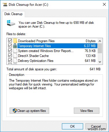 Windows 10에서 디스크 정리를 사용하는 방법 