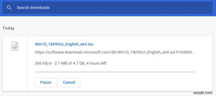 미디어 생성 도구 없이 공식 Windows 10 ISO 다운로드 