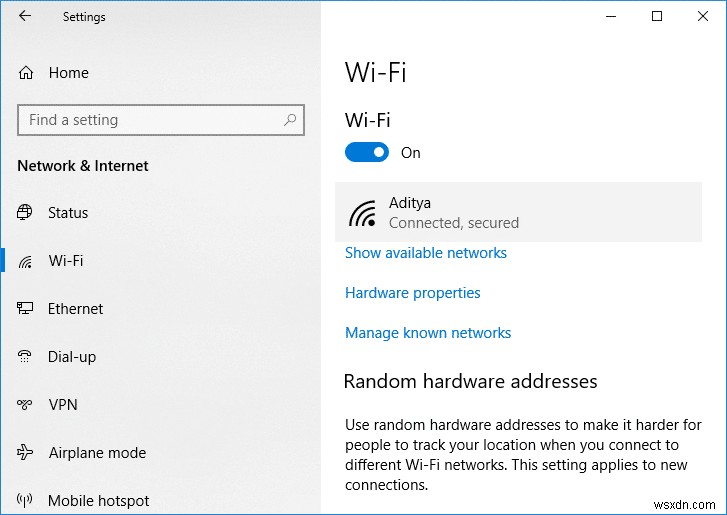 Windows 10에서 WiFi가 작동하지 않는 문제 수정 [100% 작동] 