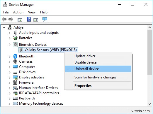 Windows 10의 이 장치에서 Windows Hello 수정을 사용할 수 없습니다.