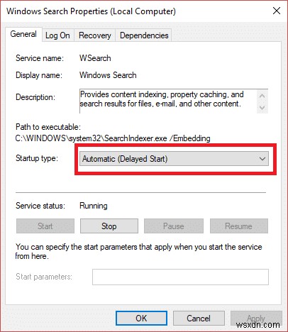 Windows 10에서 인덱싱 비활성화(자습서) 