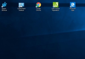 Windows 10에서 바탕 화면 바로 가기 만들기(튜토리얼)