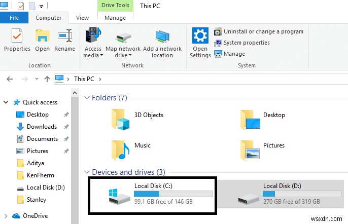 Windows 10에서 바탕 화면 바로 가기 만들기(튜토리얼)