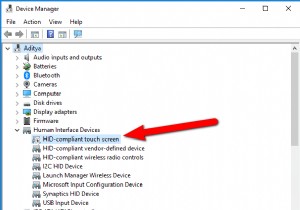 Windows 10에서 터치 스크린 비활성화 [가이드]