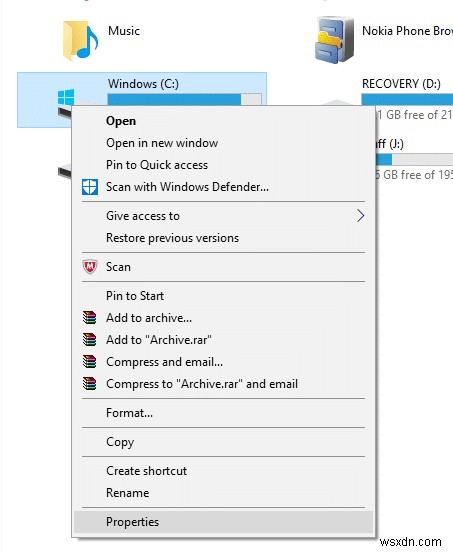 Windows 10에서 하드 디스크 공간을 확보하는 10가지 방법 