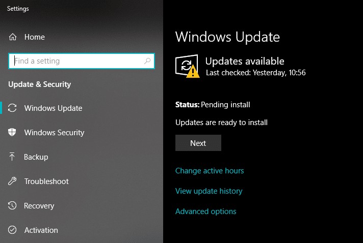 Windows 10에서 백스페이스가 작동하지 않는 문제 수정 